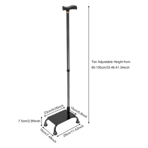 Stair Climbing Cane for Elderly 4-Leg Assist Walking Stick